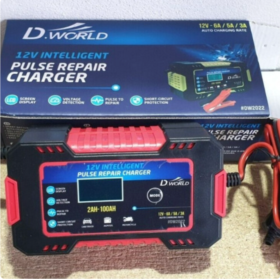 Cargador Automático Inteligente 12V