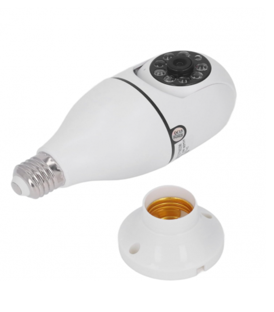 Cámara de Seguridad Tipo Bombillo