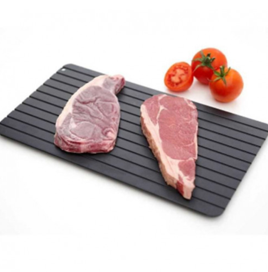 Plancha de aluminio para descongelar